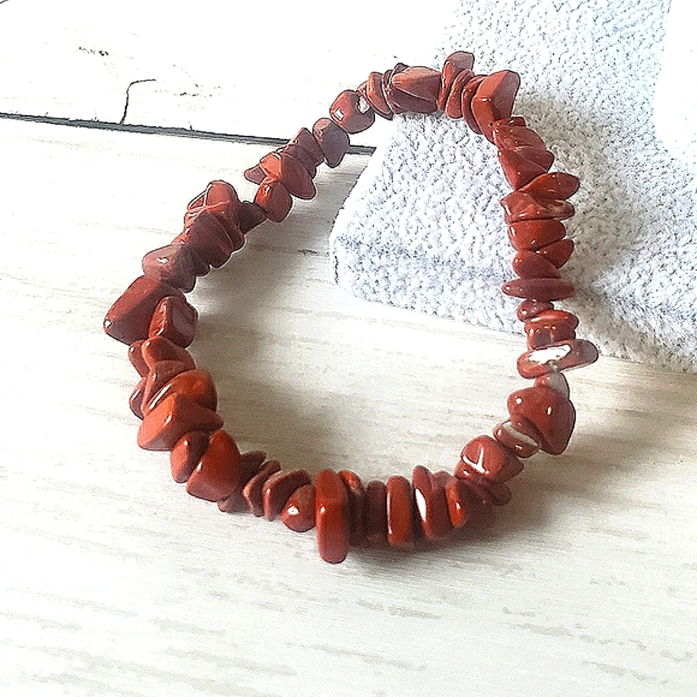 Natural Stone Bracelet, Cinnamon, NWOT
